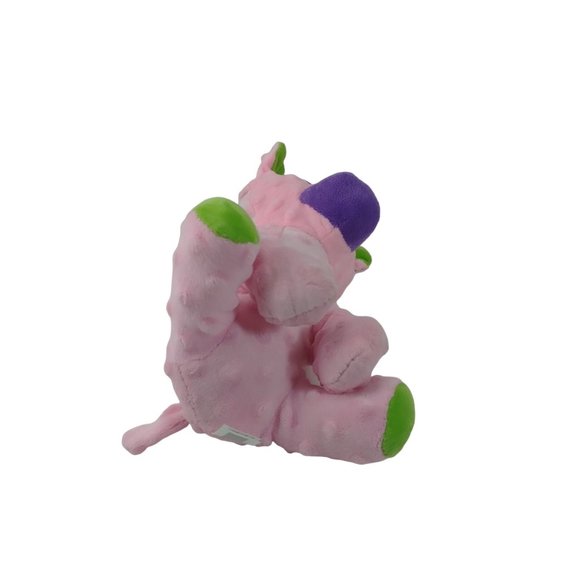 A & A Global Pink/Purple/Green Giraffe  Plush 10" Stuffed Animal  2022 - Picture 6 of 7